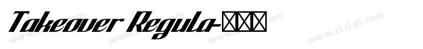 Takeover Regula字体转换